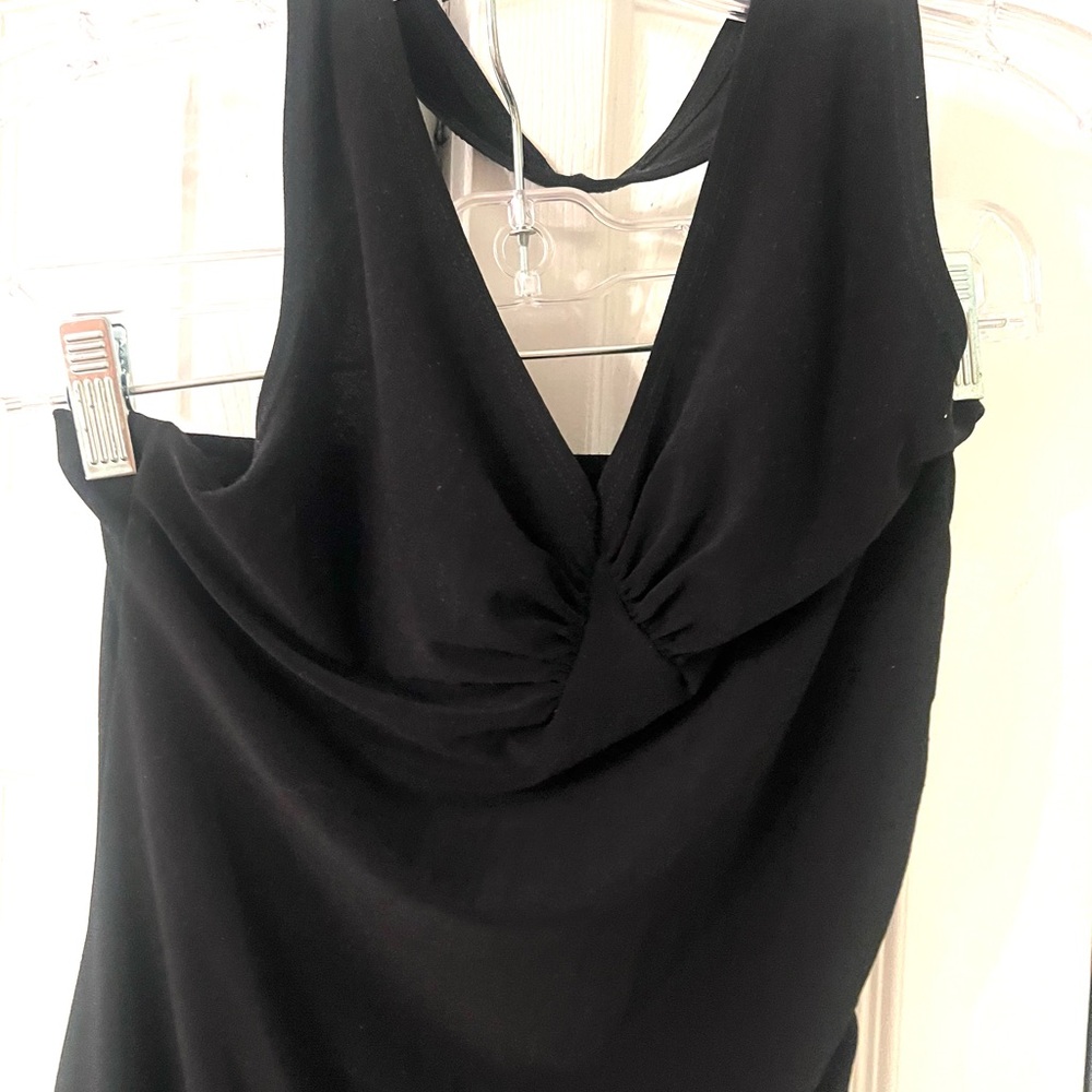 Mystique Boutique Black Halter Dress